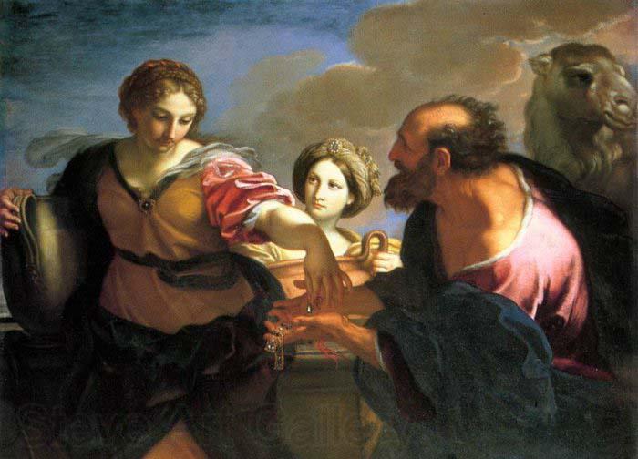 Carlo Maratti Rebecca and Eliezer at the Well